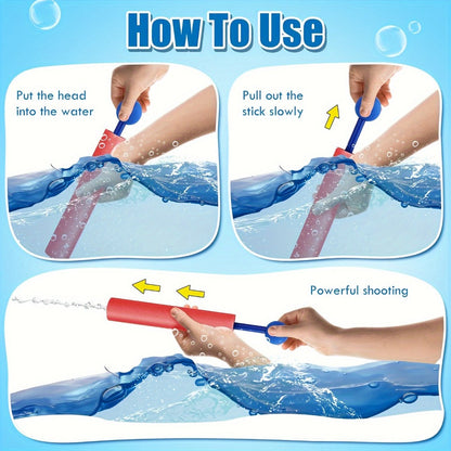 Squirt Water Gun Bulk Pack 6/12/18 Pack for Kids - Colorful Foam Shaft Water Soaker Blaster, Pool Beach Backyard Summer Party Outdoor Water Fight Toy Set Party Favor