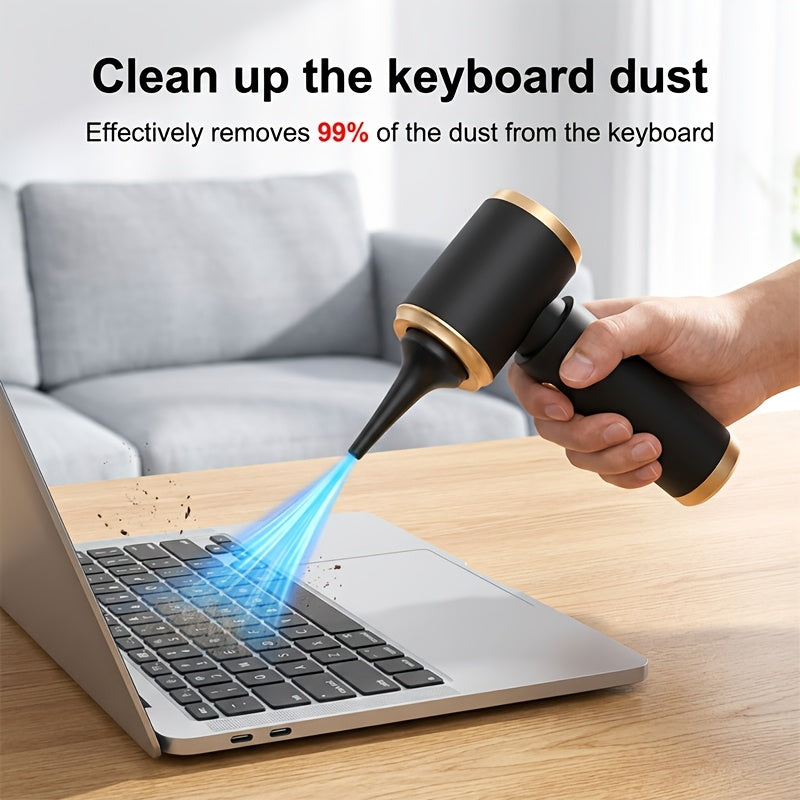 8000Pa Car Vacuum Cleaner - Strong Suction, High Efficiency, Portable Cordless Household Handheld Vacuum Cleaner With Both Blowing And Suction Functions, Equipped With Various Gap Cleaning Tools, Suitable For Car/office/home Cleaning