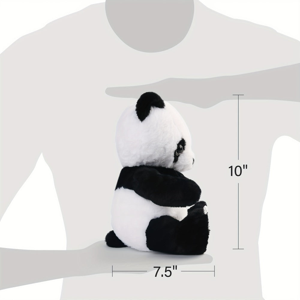 Light Up Panda Stuffed Animal with LED Glow — Kawaii Panda Bear Plush Toy 7 Inch & 10 Inch for Baby Toddler Kids Boys Girls | Soft Hugging Nightlight Doll | Birthday Christmas Easter Baby Shower Gift