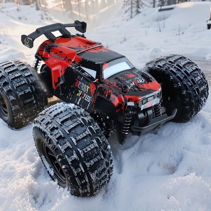 RC Climbing Car for Kids 3+ Full Proportional Drift 4WD Off-Road – Large High Speed Tank Style Remote Control Truck Toy Indoor Outdoor Birthday Christmas Holiday Gift Boys Children Mixed Color