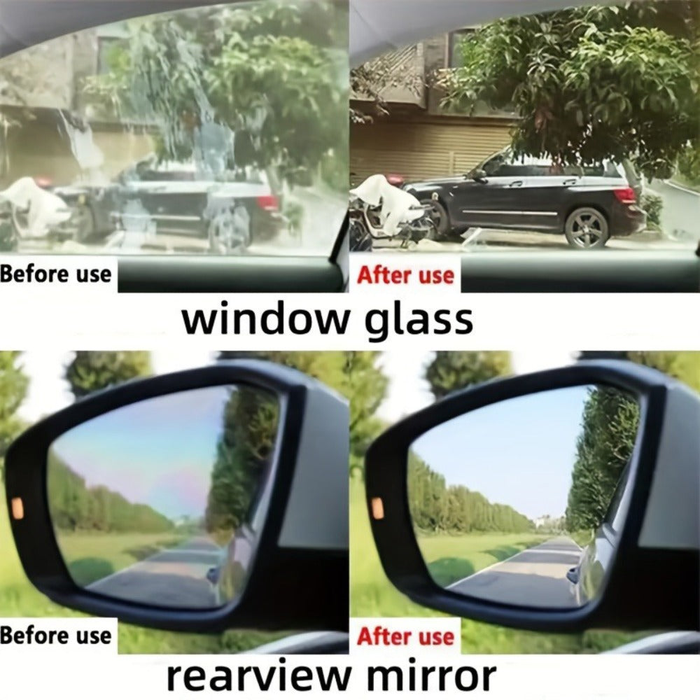 Car Glass Polishing Compound 30g – Windshield & Rearview Mirror Scratch Remover, Brightening Polish with Protective Coating for Auto Glass Restoration