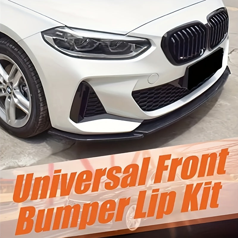 Tail Wing Exterior Body Kit|Rear Wing Kit|Universal Front Bumper Lip Kit|Rear Diffuser|Sedan Rear Trunk Lid Wing|Car Spoilers|Car Modification Tail Decoration|ABS| Universal|Providing Excellent Aerodynamics|Car Accessories|Thicker Version