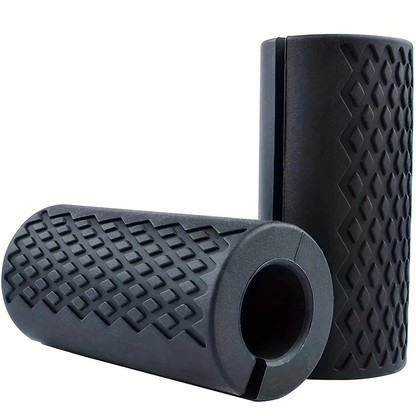 Rubber Dumbbell Grip Strengtheners 2pcs - Barbell Add-On