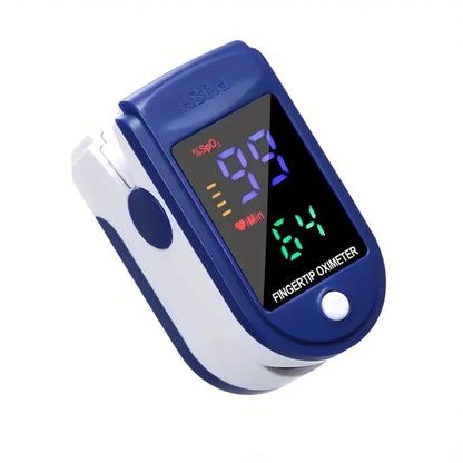 Finger Pulse Oximeter with Large Display, Athletic & Aviation Grade Blood Oxygen Saturation Monitor, Accurate SpO2 & Heart Rate Meter for Sports Fitness Home Health Monitoring – Available in Sets