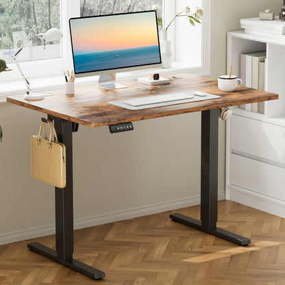 Standing Desk shown in the Brown, 40 x 24 option