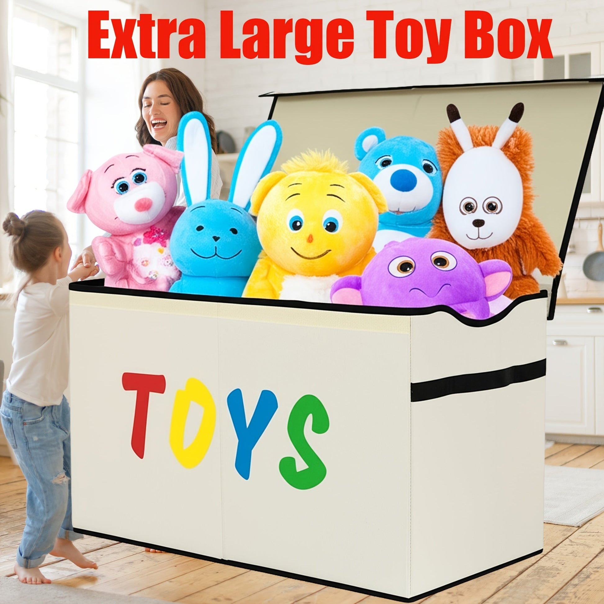 Storage Box shown in the BEIGE option