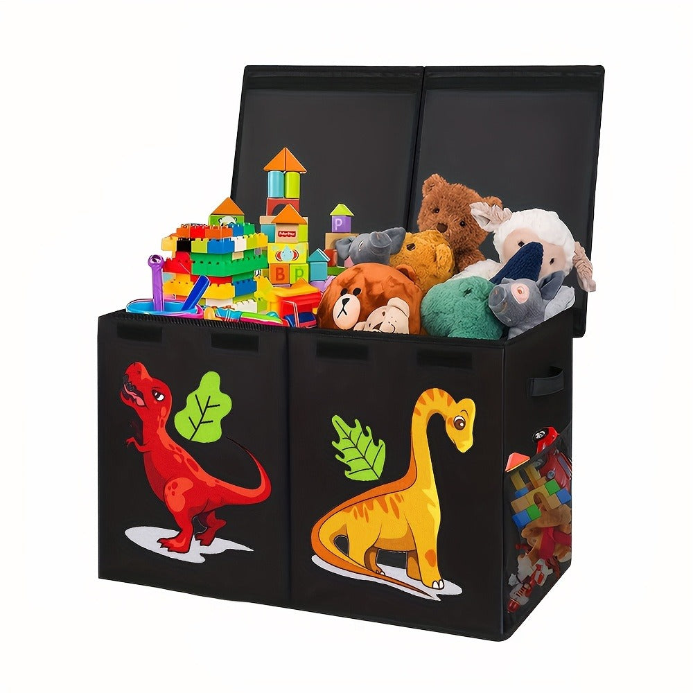 Extra-Large Kids Toy Storage Chest with Secure Lid for Kids' Room detail image - detail view 5