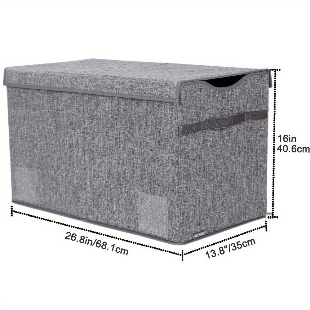 Extra-Large Kids Toy Storage Chest with Secure Lid for Organized Everyday Storage detail image - detail view 4