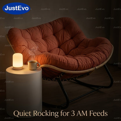 Extra-Large Recliner Chair with Adjustable Headrest and Padded Seat for Living Room detail image - detail view 7