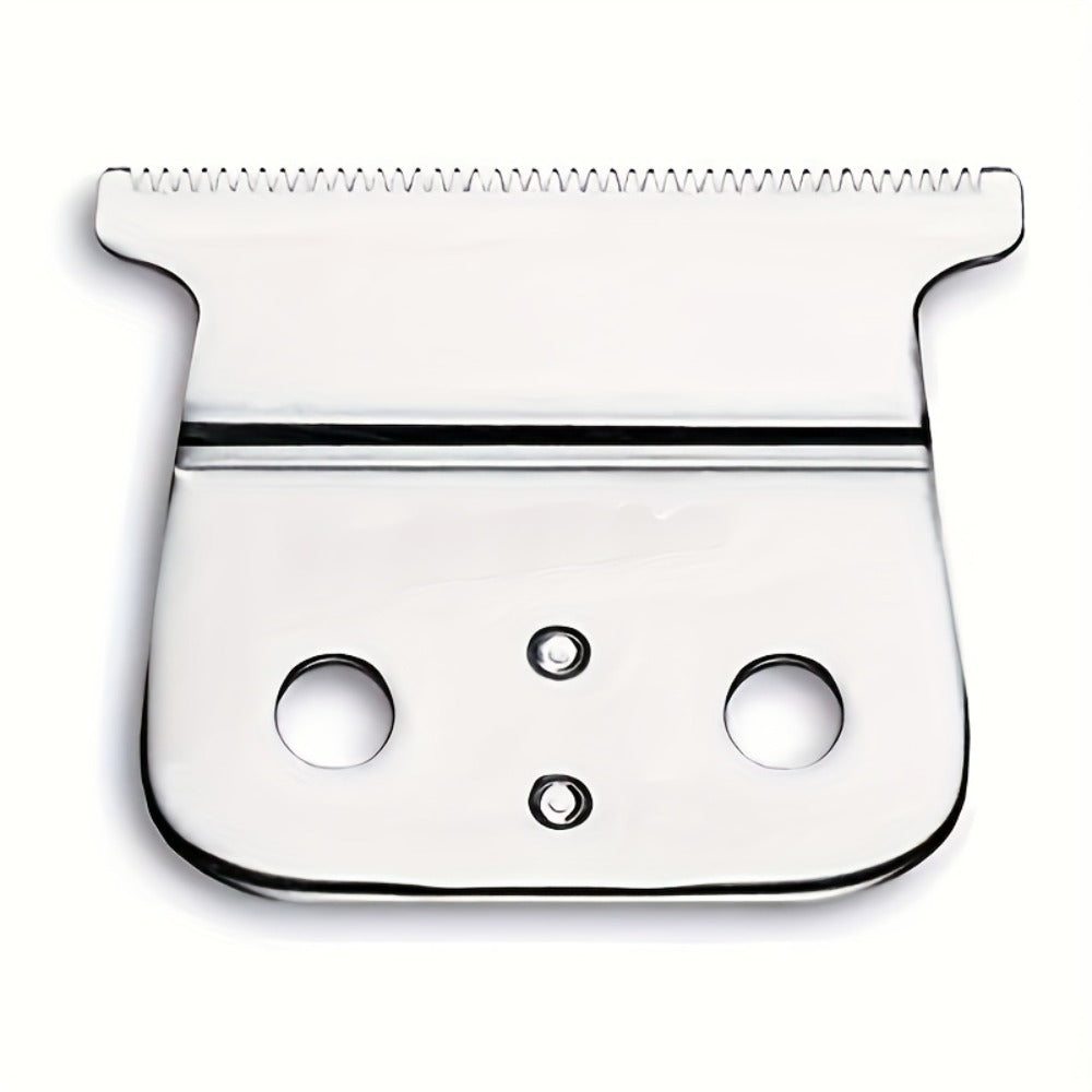 Andis T-Outliner Replacement Blade #04521 Close-Cutting T-Blade Compatible with GTO GO SL Trimmer Models - Professional Barber Shaver Blade Silver Precision Edge Up
