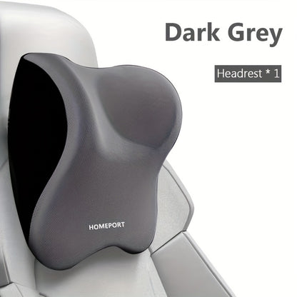 Car Seat Headrest Neck Pillow, Boost Your Driving Comfort, 100% Pure Memory Foam Travel Neck Pillow, with Breathable Removable Cover, Comfortable Ergonomic & Neck