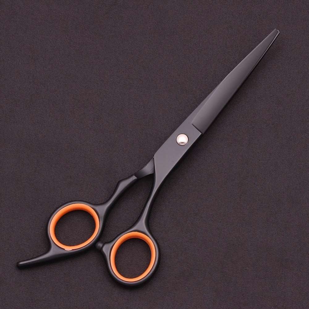 Hair Scissors Set 3 Pieces Japanese Steel - 6 Inch Thinning Shears, Razor Comb & Detangling Comb, Ambidextrous Texturizing Kit for Salon & Home Use, Gift for Hairstylists
