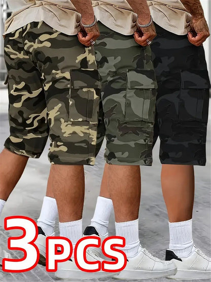 Men's Cargo Shorts - Stretch With Pockets Modern Style 738085