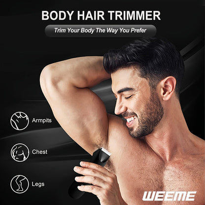 Body Hair Trimmer for Men & Women – Professional Electric Bikini Trimmer, Multi-Functional Hair Removal Device for Shaving & Grooming, Christmas Gift Set