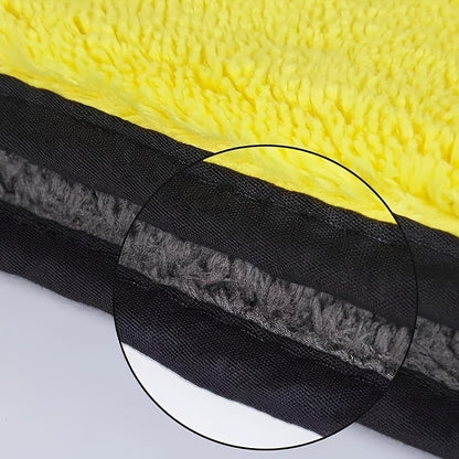10pcs Of Durable Car Cleaning Towels, Wipe Dry And Absorbent Towels, No Hair Shedding And No Traces, Microfiber Cleaning Cloth, Car Wash Drying Towels, Car Interior Glass Details Cleaning, High Cost, Suitable for Household Cleaning Use