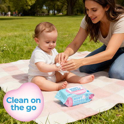 Baby Wipes - 8-pack Wet EDI Pure
