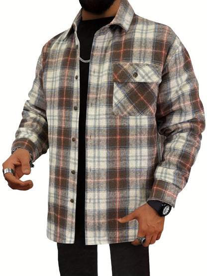 Unisex's Plaid Shirt - Short Sleeve 069925