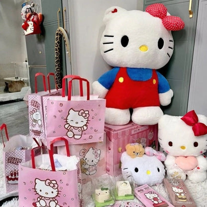 Hello Kitty Large Plush Doll 16 Inch 40cm Sanrio Kawaii Stuffed Animal Oversized Pillow Soft Toy Collectible Birthday Christmas Gift for Girls Teens
