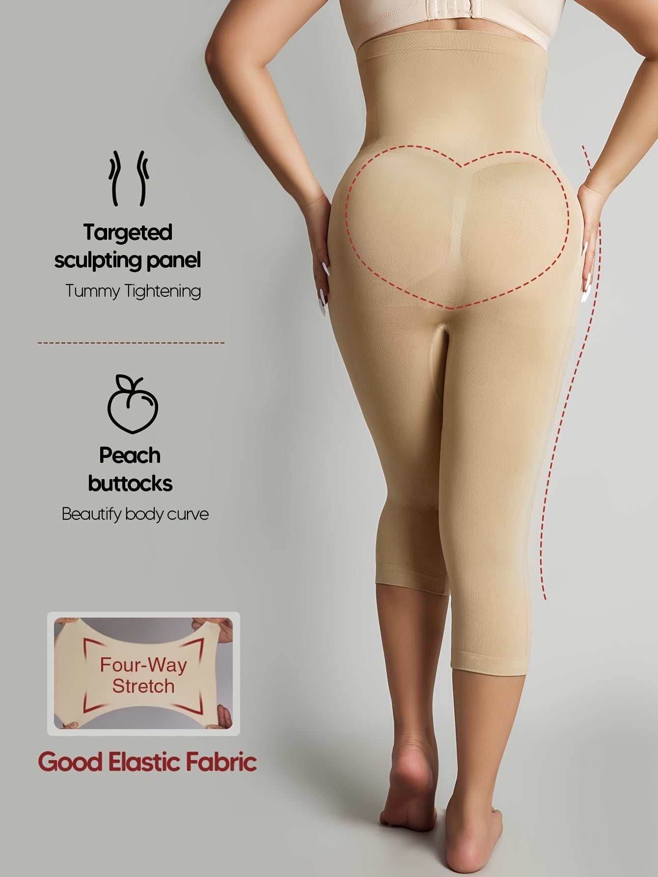 Unisex Shapewear Shorts - High-Waist