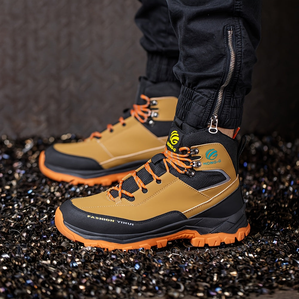 Men's Work & Safety Boots - Steel Toe Protection & Puncture Resistant 225061