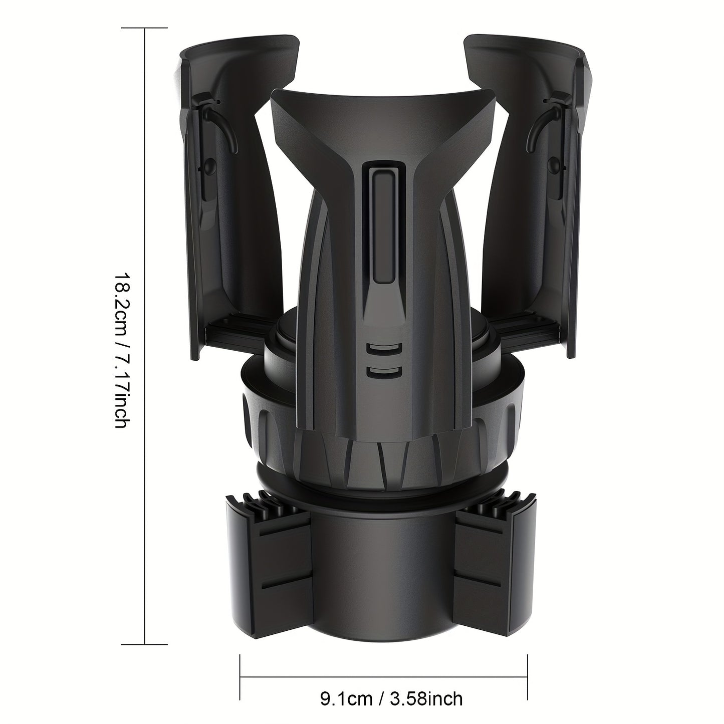Automatic Car Cup Holder Extender, Adjustable Car Cup Insert Auto Accessories, Suitable for 24/32/45/50oz Travel Thermal Cups and Water Bottles, Large Water Bottle Rack