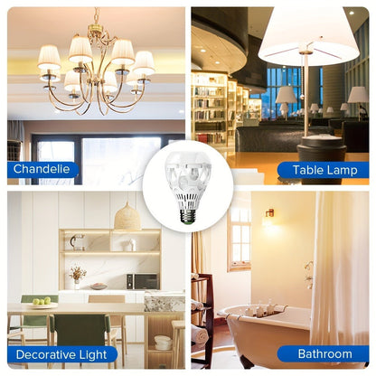 A21 LED Light Bulb 22W 3000 Lumens 200W Equivalent High Brightness Non-Dimmable – E26 Base 3000K Warm White & 5000K Daylight for Home Office Garage Workshop Indoor Lighting, 4-Pack