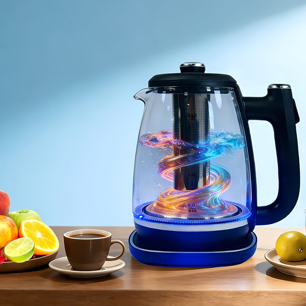 Electric Kettle 1.8L Stainless Steel – Fast Boil with Auto Shut-Off, Boil-Dry Protection, Removable Filter & 360° Swivel Base, BPA-Free Hot Water Kettle for Tea, Coffee & Baby Formula