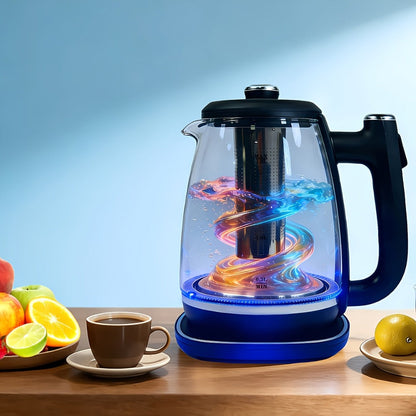 Electric Kettle 1.8L Stainless Steel – Fast Boil with Auto Shut-Off, Boil-Dry Protection, Removable Filter & 360° Swivel Base, BPA-Free Hot Water Kettle for Tea, Coffee & Baby Formula