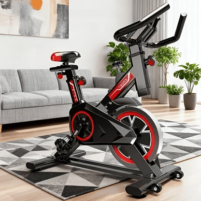 Indoor Spinning Exercise Bike – Ultra-Quiet Home Cycle