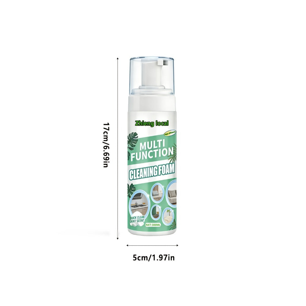 Dry Cleaning Spray Stain Remover 10.14oz – No Water Needed, Multi-Surface Formula for Sofas, Mattresses, Clothes, Carpets & Curtains, Strong Penetration, Decomposes Stains, Safe & Easy to Use