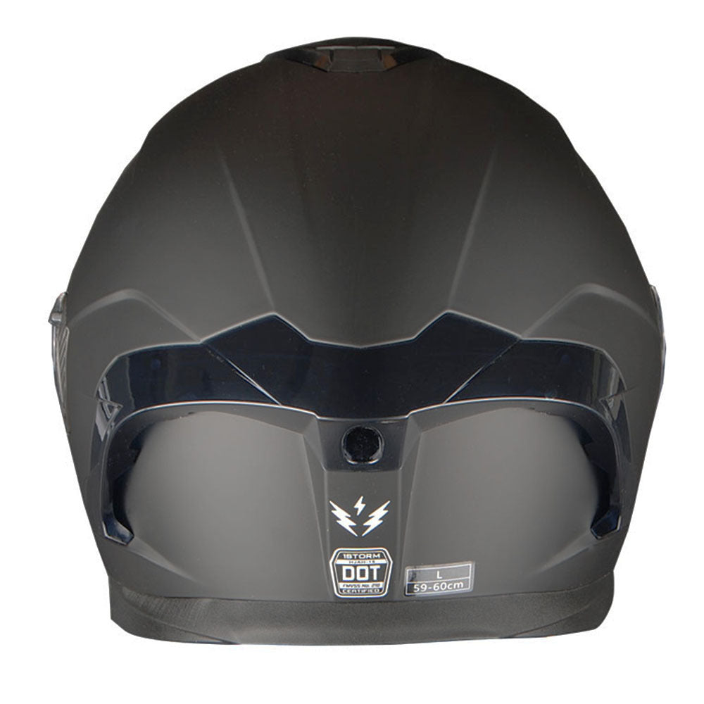Motorcycle Full Face Helmet DOT Adults Street Bike Dual Visor Sun Inner Shield Anti Fog Pinlock Shield HJAH15