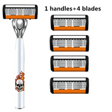 1 handle + 4 blades