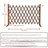[Flat bottom] 35.43inch high - can be stretched to 78.74inch long