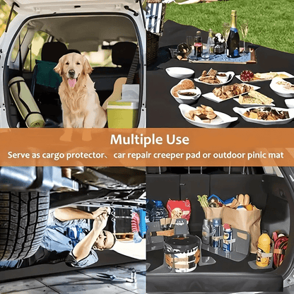 Set of 4 Universal Front And Rear Floor Mats Suitable for All Weather Conditions, Designed for Comfort And Durability in Cars, Suvs, And Trucks. These Sturdy Polyester Mats Your Vehicle'S Interior, Featuring a Scarlet Killer Breeze Design