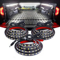 3pcs 60 Inch Bed Light Strip LED with Switch DRL Daytime Driving Light for Cargo Pickup Truck SUV RV