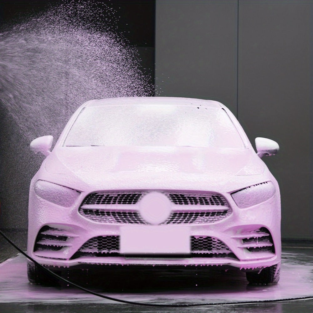 Pink Foam Pre-Wash Car Shampoo – Floral Scent Snow Foam Prewash Solution, Safe for Coatings & Paint | Foam Cannon, Bucket & Pressure Washer | 300ml / 500ml / 1L