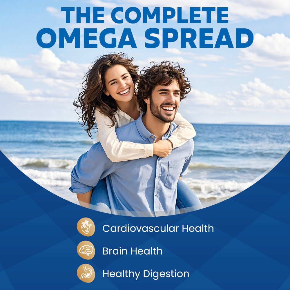 Omega 3 6 9 Supplement Softgels with Flaxseed, Fish Oil & Turmeric – Hypoallergenic Heart, Brain, Liver & Skin Support for Women & Men | 100 Softgels 50-Day Supply