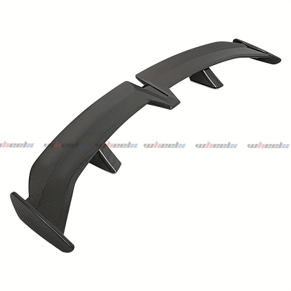 Universal Rear Spoiler Wing 54 Inch – ABS Pro Style Trunk Lid Spoiler, UV-Resistant, Fits Honda Toyota Subaru BMW Dodge Sedan Hatchback Coupe, 3 Colors