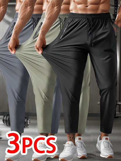 Men's Casual Pants - Quick Dry With Pockets