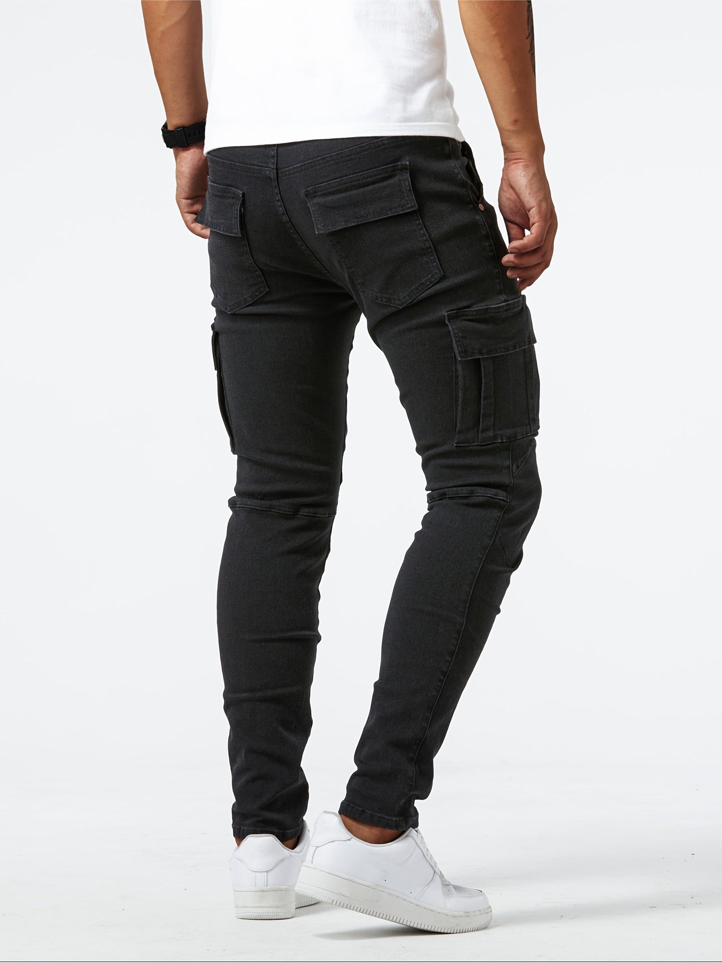 Men's Cargo Pants - Slim Fit With Pockets