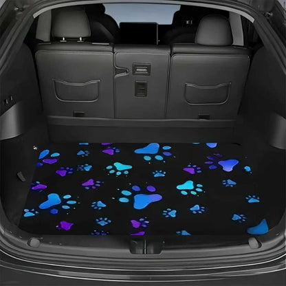Various Patterns Car Trunk Mats, Non-slip and Durable Cargo Liner with Distinctive Designs, Waterproof Car Trunk Floor Mats To Protect The Vehicle Interior From Dirt, Spills and Scratches