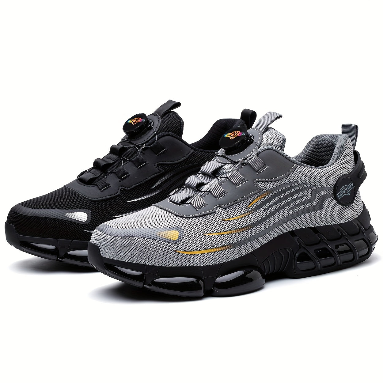 Men's Work & Safety Shoes - Steel Toe Protection & Puncture Resistant