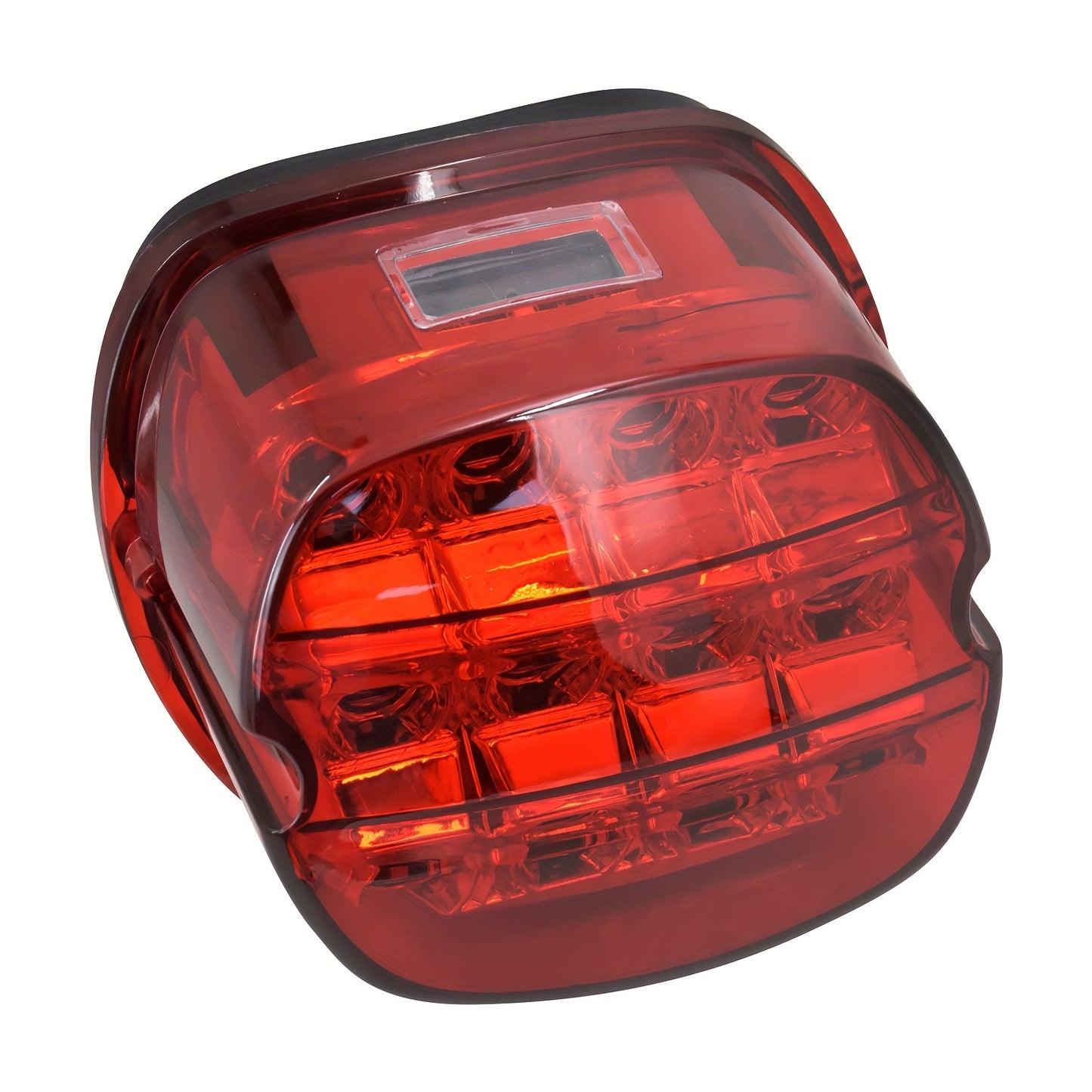 Harley Davidson LED License Plate Light with Turn Signal for Sportster Dyna Touring Road King Electra Glide - Brake Running Lamp