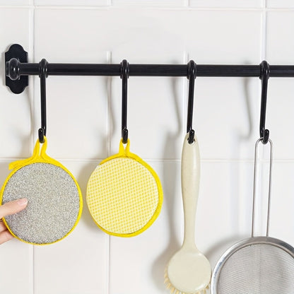 Kitchen Cleaning Sponges 24 Pack Double-Sided Anti-Scratch Reusable Washable Multi-Purpose Scrub Sponge for Dishes Pots Pans Home Restaurant Cafe Non-Scratch Bulk Value Set