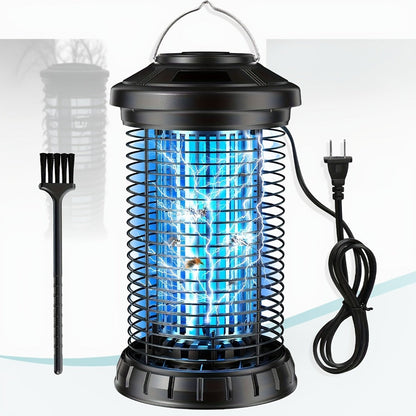 Portable Bug Zapper 4200V – Electric Mosquito Killer & Indoor Fly Trap, UV Insect Zapper for Home, Bedroom, Kitchen, Backyard & Camping, Chemical-Free Bug Repellent Mosquito Trap – Black