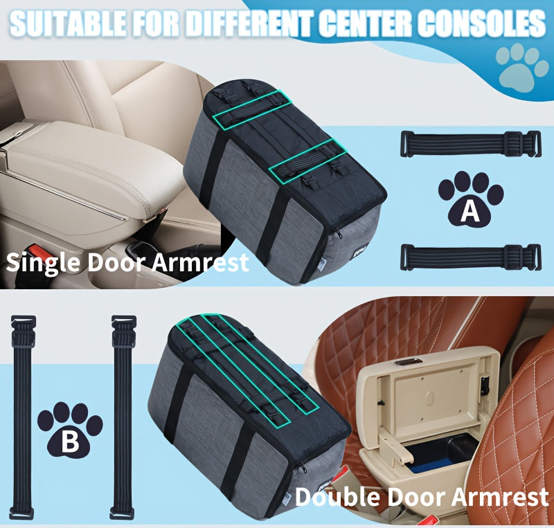 Pet Car Bag Safety Seat Central Control Pet Nest Bag Armrest Box Cat And Dog Bag