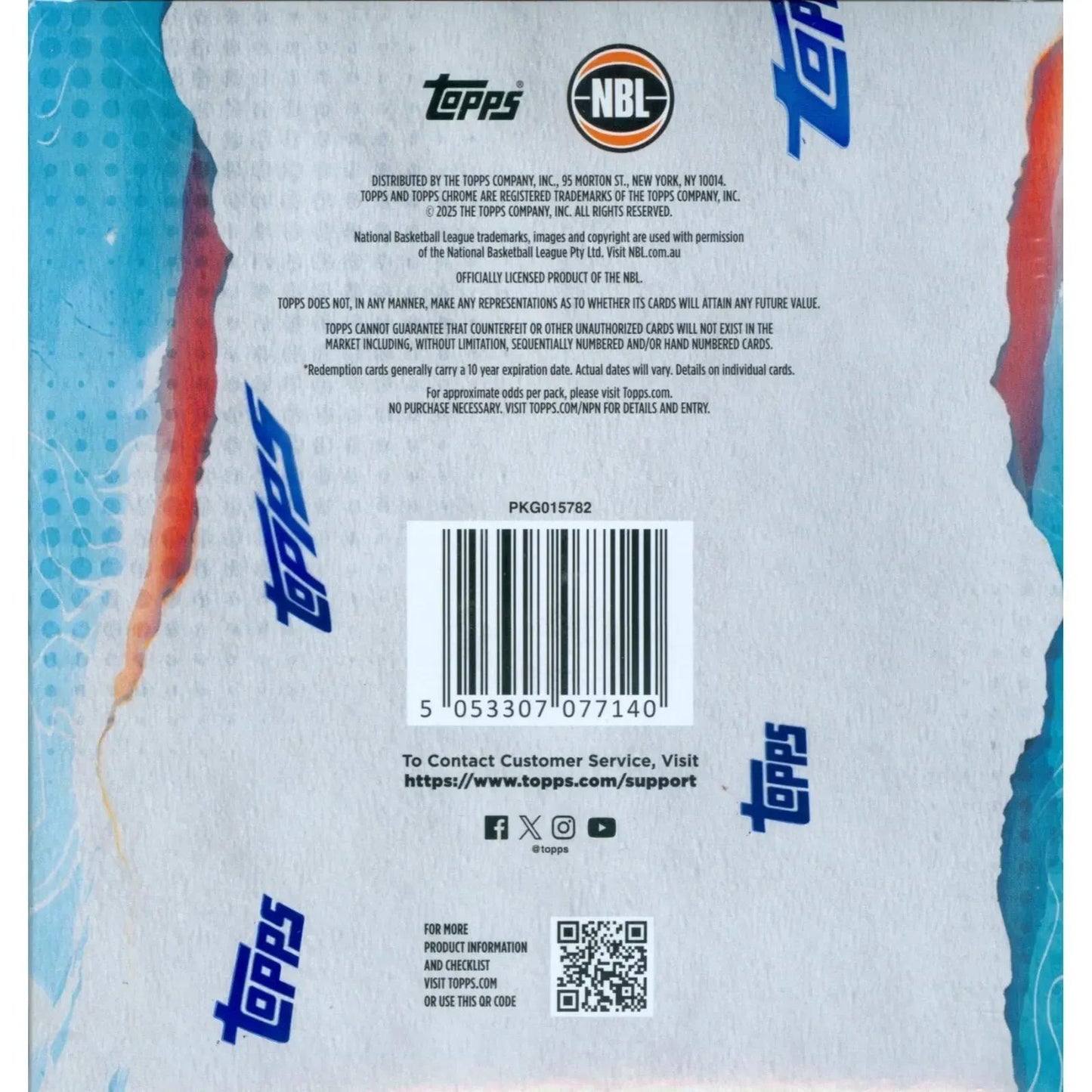 Topps Chrome NBL Basketball Mega Box 2024-25 – Factory Sealed 60 Cards 10 Packs, Refractors & Autographs, Collector Gift for NBL Fans & Basketball Card Collectors