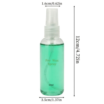 Pre & Post Wax Oil Spray for Hair Removal — Moisturizing Waxing Treatment for Legs Underarms Face & Bikini Line, Soothing Aftercare Formula Removes Residue & Calms Skin for Women & Men