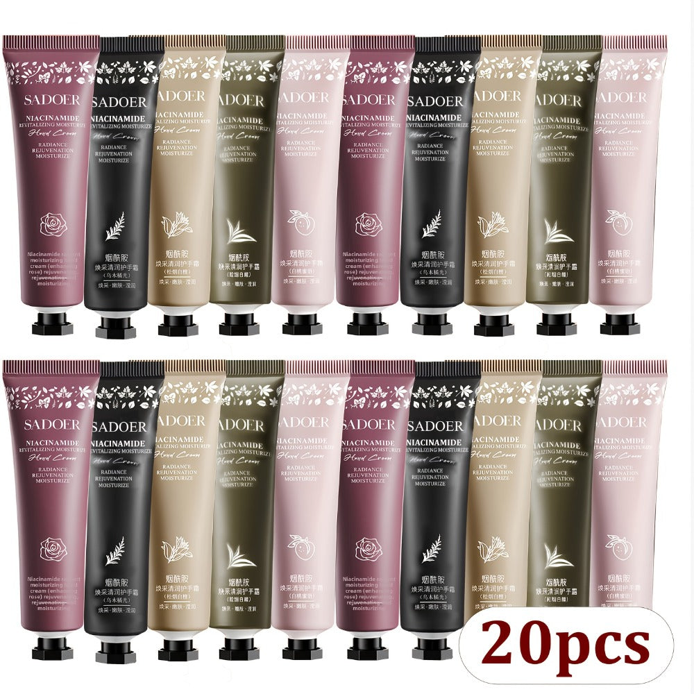 Travel Size Hand Cream Set 10 20 30pcs Scented Moisturizing Lotion — Deep Hydration for Dry Cracked Hands & Body, Nourishing Portable Mini Hand Lotion Gift Set for Women Men Fall Winter Holiday