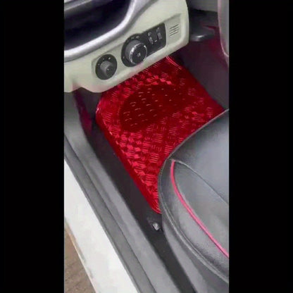 Waterproof Car Floor Mats 4pcs Set – PVC All-Weather Protection, Dustproof Easy-Clean Full Set for Cars, SUVs & Trucks, Anti-Slip, Multiple Colors Available